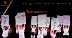 Desktop Screenshot of juniorplayers.org